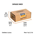 Dado largo impacto de 5/8', 6 puntas, cuadro 1/2', TRUPER 6
