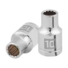 Dado de 10 mm, 12 puntas, cuadro 1/2', TRUPER 1