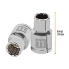 Dado de 11 mm, 12 puntas, cuadro 1/2', TRUPER 3