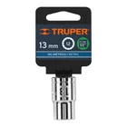 Dado de 13 mm, 12 puntas, cuadro 1/2', TRUPER 4