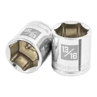 Dado de 13/16', 6 puntas, cuadro 3/8', TRUPER 1