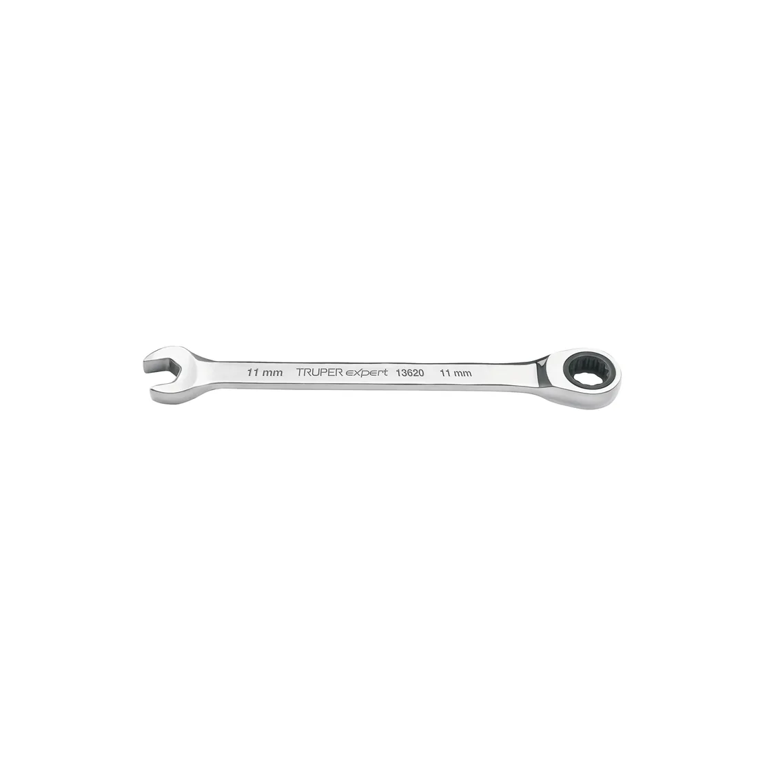 Llave combinada con matraca 11mm x 160 mm largo, EXPERT