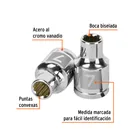 Dado de 7 mm, 12 puntas, cuadro 3/8', TRUPER 2