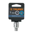 Dado de 7 mm, 12 puntas, cuadro 3/8', TRUPER 4