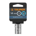 Dado de 14 mm, 12 puntas, cuadro 3/8', TRUPER 4