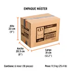 Dado de 1-11/16', 6 puntas, cuadro 3/4', TRUPER 7