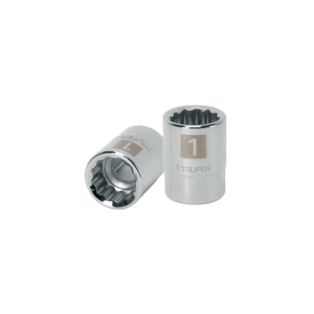 Dado de 1', 12 puntas, cuadro 3/4', TRUPER