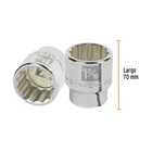 Dado de 1-9/16', 12 puntas, cuadro 3/4', TRUPER 3