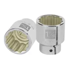 Dado de 1-11/16', 12 puntas, cuadro 3/4', TRUPER 1