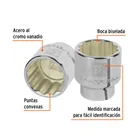Dado de 1-7/8', 12 puntas, cuadro 3/4', TRUPER 2