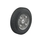 Rueda de hule sólido imponchable 8', doble balero, PRETUL 1