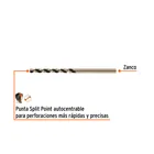 Broca HSS 3.0 mm Trugold para metal, TRUPER EXPERT 2