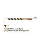 Broca HSS 6.0 mm Trugold para metal, TRUPER EXPERT 2