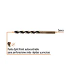 Broca HSS 6.5 mm Trugold para metal, TRUPER EXPERT 2
