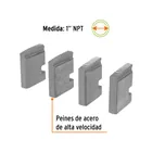 Juego de 4 peines de 1' para tarrajas T-852X, EXPERT 2