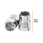 Dado de 24 mm, 6 puntas, cuadro 3/4', TRUPER 3