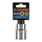 Dado de 30 mm, 6 puntas, cuadro 3/4', TRUPER 4