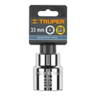 Dado de 33 mm, 6 puntas, cuadro 3/4', TRUPER 4