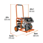 Generador portátil 4.5 kW motor a gasolina, TRUPER 3