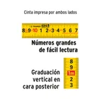 Flexómetro contra impactos 3 m cinta 13 mm grad. métrica 4