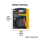 Flexómetro contra impactos 3 m cinta 13 mm grad. métrica 6