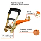 Sujetador con matraca carga máxima 3000 kg, TRUPER 3