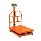 Báscula electrónica de plataforma, plegable, 600 kg, TRUPER 1