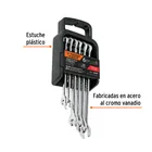 Juego de 6 llaves combinadas extralargas pulidas std, EXPERT 2