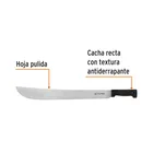 Machete estándar 20' cacha negra inyectada, TRUPER 2
