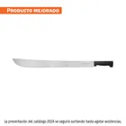 Machete estándar 24' cacha negra inyectada, TRUPER 1