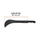 Machete ranchero 16' recto, TRUPER 3