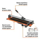 Cortador de azulejo 20' (50 cm) con baleros, TRUPER 2
