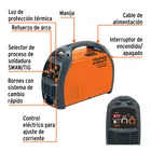 Soldadora inversora 250A, 220V, TRUPER EXPERT 2