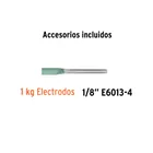 Soldadora arco eléctrico, compacta, 180 A, corriente alterna 3