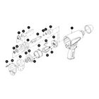 Llave (pistola) de impacto neumática 1/2', TRUPER 7