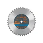 Disco sierra 14' para madera, 40 dientes centro 1', TRUPER 1
