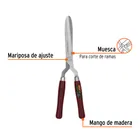 Tijera para poda 48 cm,forjada,mgos de madera, TRUPER EXPERT 2