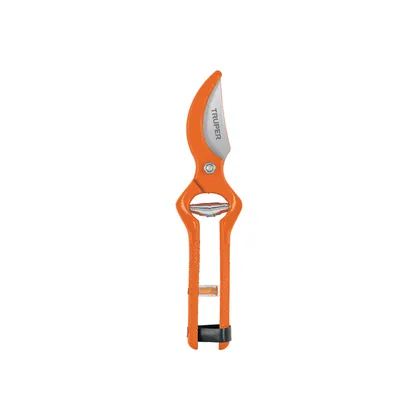 Tijera para poda 9-1/2' forjada cuchilla de paso, TRUPER