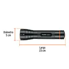 Linterna de aluminio LED Cree 500 lm con 2 pilas D, EXPERT 3