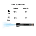 Linterna de aluminio LED Cree 850 lm con 3 pilas D, EXPERT 8