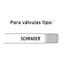 Inflador calibrador de cabeza doble, profesional, TRUPER 3