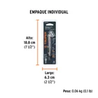 Calibrador de presión 50 psi cabeza doble, TRUPER 5