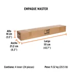 Extensión de aluminio para rodillo, 2 m, TRUPER 5