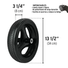 Carretilla 5.5ft3 gris,imponchable, bastidores madera,PRETUL 3
