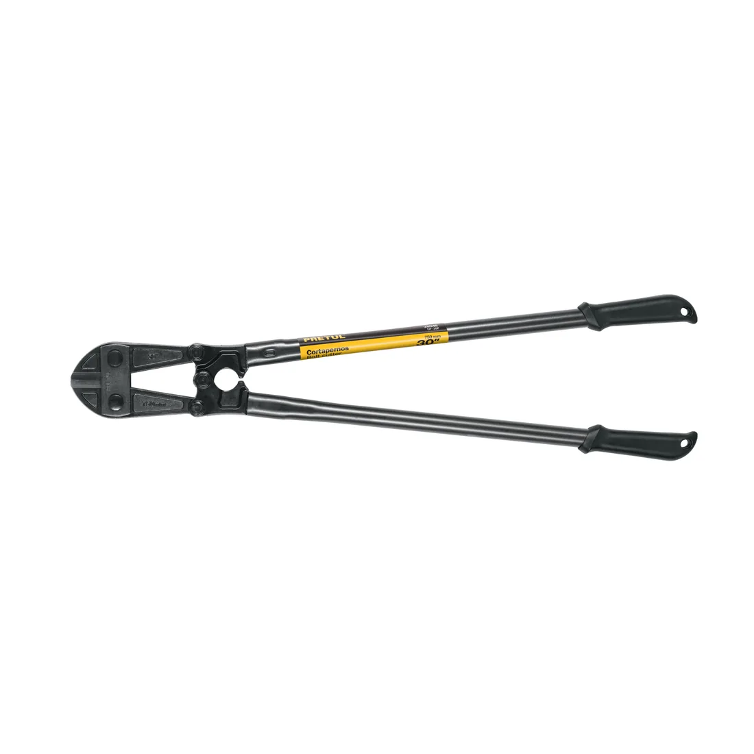 Cortapernos 30', mango tubular, PRETUL