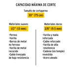 Cuchillas de repuesto para cortapernos 30', PRETUL 4