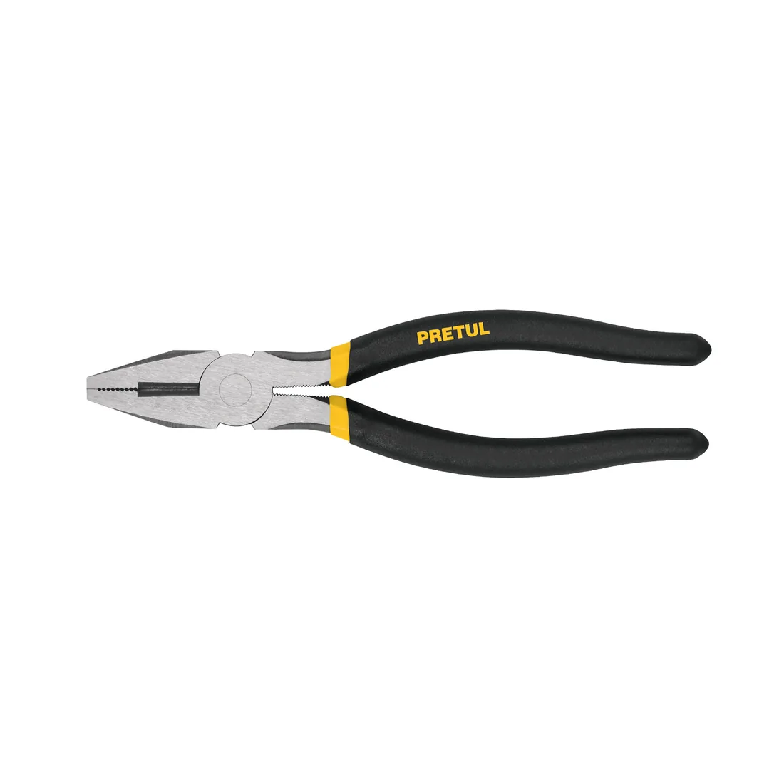 Pinza para electricista 7' mango de PVC, PRETUL