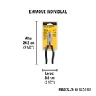 Pinza para electricista 7' mango de PVC, PRETUL 5