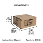 Cables pasa corriente 2 m, 125 A, 10 AWG, PRETUL 9
