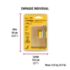 Candado antipalanca 75 mm cuerpo de latón, HERMEX BASIC 7